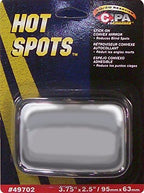 49702 HotSpot Mirrors - Stick-On Convex Wedge, 2.5" x 3.75"