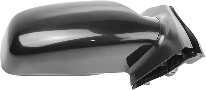 Passenger Side Mirror Assembly Electric Adjustment Non-Heated No Memory Black Compatible with 2003-2008 Toyota Corolla LE S TO1321179