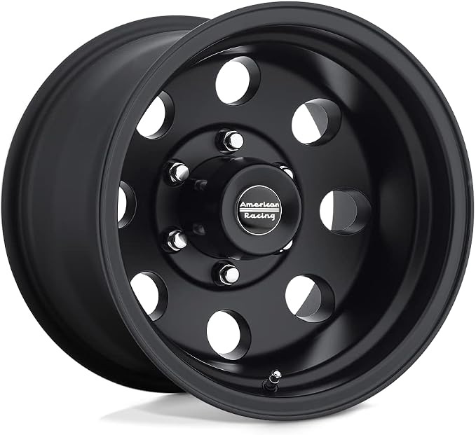 AR172 BAJA 15X7 6X5.5 3.76 -6mm SATIN BLACK - AR1725783B