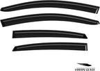 Voron Glass Tape-on Rain Guards for Nissan Sentra 2013-2019 Sedan, Window Deflectors, Vent Window Visors, 4 Pieces - 100318