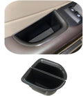 Front Row Door Side Storage Box Compatible with Lincoln MKC 2015 2016 2017 2018 2019 Armrest Phone Container Door Organizer Handle Pocket ABS Tray Insert Glove Pallet