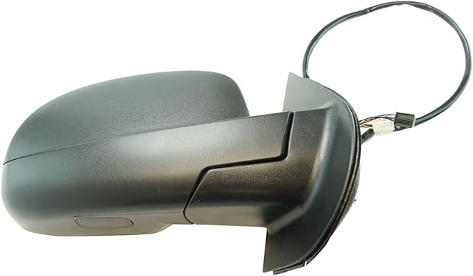 Passenger Side Mirror Assembly Power Folding Electric Adjustment Heated Memory Textured Compatible with 2007-2014 Chevy Silverado 2500 HD 3500 2007-2010 GMC Sierra GM1321437