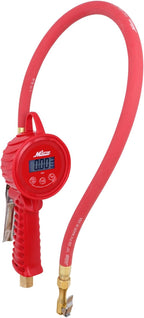 555e: Precision Digital Tire Inflator, Air Pressure Gauge, Grip-Head Air Chuck, 20" Hose, 1/4" Npt, W/Extreme ± 0.1& Accuracy, 10-120 Psi