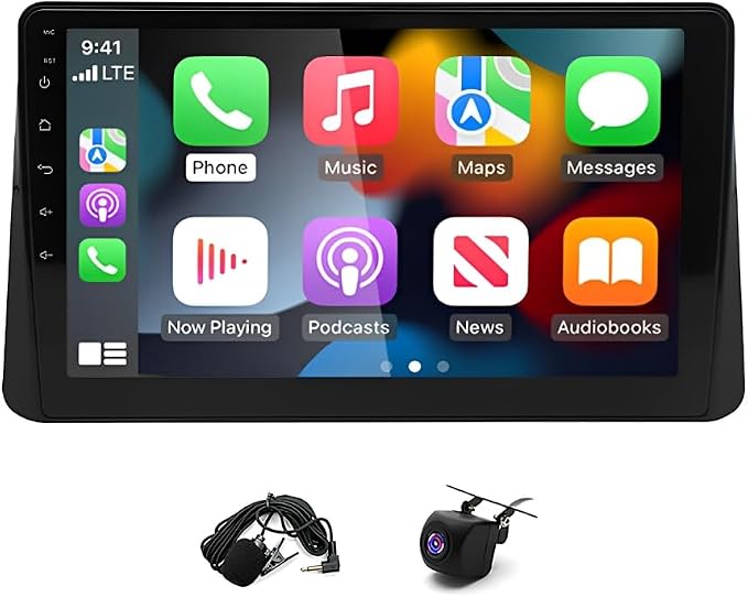 10 inch Upgrade Radio for Nissan Altima 2018-2021 Head Unit with Backup Camera Wireless Carplay Android Stereo for Nissan Altima 2018 2019 2020 2021 Radio Bluetooth GPS Navi FM Mirror Link 2+32G