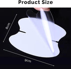 10pcs Clear Car Door Handle Scratch Potector TPU Car Door Sticker Universal Protective Films for Vehicles (Clear)
