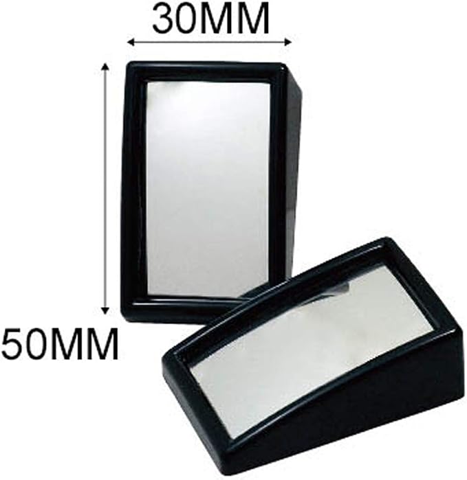 Blind Spot Mirror Convex Wide Angle Rear View Car Outside Universal Fit Stick Mirrors