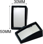 Blind Spot Mirror Convex Wide Angle Rear View Car Outside Universal Fit Stick Mirrors