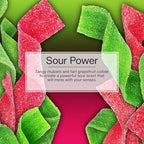 Car Air Freshener | Hanging Tree Provides Long Lasting Scent for Auto and Home | 24 Air Fresheners |Sour Power