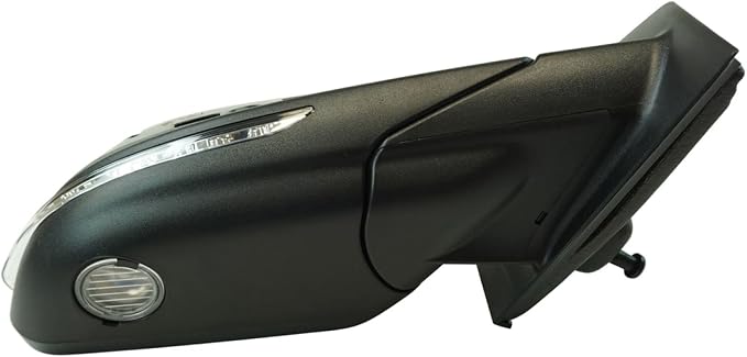 Passenger Side Mirror Assembly Power Heated Memory Blind Spot Turn Signal Puddle Light Paint to Match Compatible with 2012 Ford Edge From 8/08/11 Production Date, 2013-2014 Edge