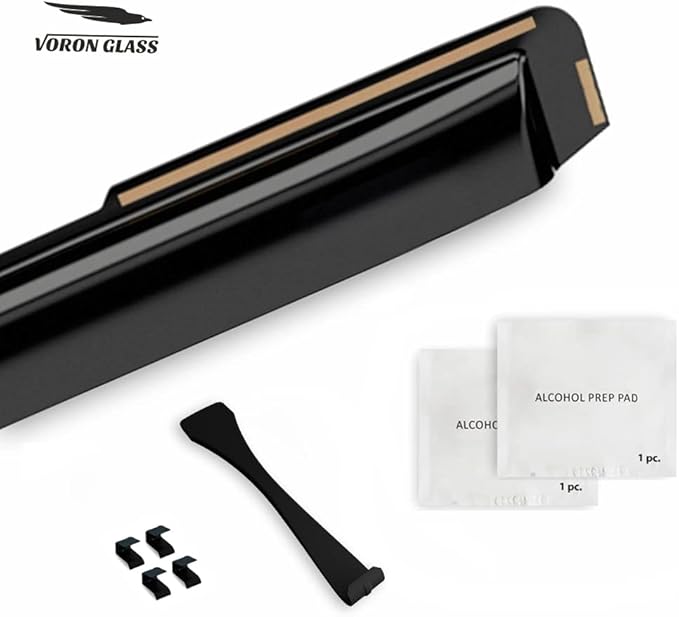 Voron Glass in-Channel Extra Durable Rain Guards for Honda Pilot 2016-2022, Window Deflectors, Vent Window Visors, 4 Pieces - 200864