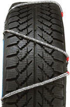 SZ133 Super Z6 Cable Tire Chain for Passenger Cars, Pickups, and SUVs - Set of 2,Silver