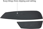 Front Row Door Side Organizer Compatible with Mercedes Benz GLC GLC250 GLC300 GLC350 GLC43 AMG C-Class Sedan C300 C450 C63 AMG W205 2015-2022 Armrest Phone Container Storage Box Handle Pocket