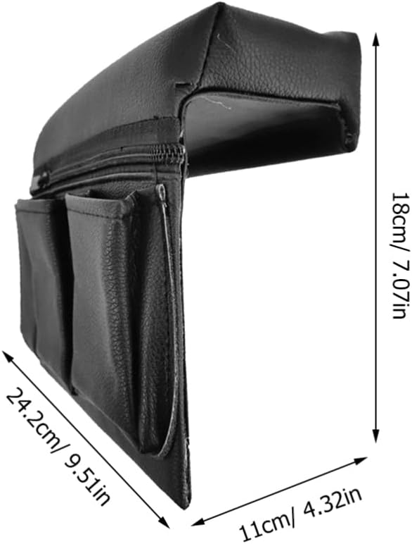 3pcs Car Side Door Armrest Pad Storage Elbow Rest Cushion for Enhanced Comfort Easy to Clean Install Elegant Design