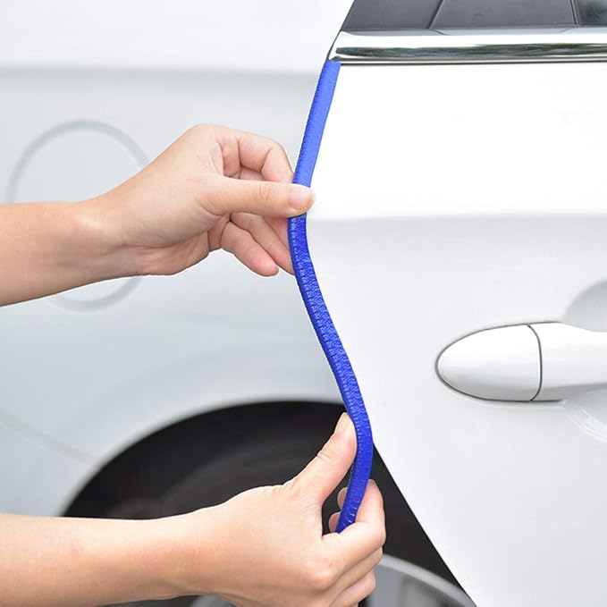 Car Door Edge Guards Rubber U Shape Edge Trim Seal Strips Protector Car Door Edge Protection for Car Auto Vehicle 10M