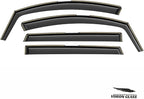Voron Glass in-Channel Extra Durable Rain Guards for Hyundai Santa Fe 2019-2023, Window Deflectors, Vent Window Visors, 4 Pieces - 200865