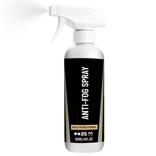 Car Fog Shield, Glass Clear Spray, Windshield Defogger with Fast Mist Removal, Auto Glass Care with Hydrophobic Coating, Car Care Solution, Spray for Driving Visibility Safety Protection Use