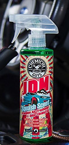 AIR23504 Premium Air Freshener and Odor Eliminator, Fresh Clean Scent, Great for Cars, Trucks, SUVs, RVs & More (JDM Squash Scent) 4 fl oz