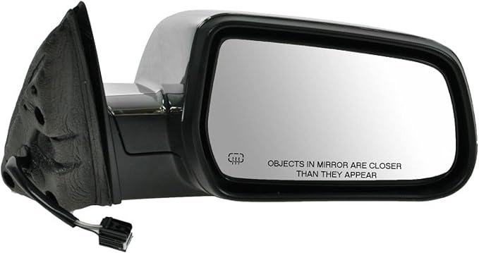 Passenger Side Mirror Assembly Electric Adjustment Heated Memory Chrome Compatible with 2015-2017 GMC Terrain GM1321476