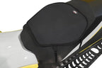 Heated Seat Pad for Motorcycle, ATV, Scooter & Snowmobile | Universal Fit Heated Seat Pad - Place On Top of Existing Seat | Exterior Warm Seat Cover | 12V Electric Heat Powersport Seat Warmer