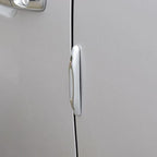 4PCS Car Door Edge Guards, Auto Side Door Protector Car Door Self Adhesive Anti-Collision Trim Strip, Universal Car Body Anti-Scratch Bumper Guard for Car SUV Truck (White)