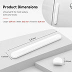 4 PCS Silicone Car Door Edge Guards, Self Adhesive Car Door Protector, Anti-Collision Crash Scratch Strips Protector, Auto Accessories Decorative Strip for Sedans Trucks SUVs (White)