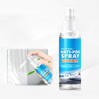 Anti Fogging Spray Antifog Glasses Cleaner Car Windshield Glass Treatment 100ml for Safe Driving Clear View Mirrors Windows Helmets Goggles