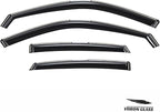 Voron Glass in-Channel Extra Durable Rain Guards for Honda Civic 2022-2026 Hatchback, Window Deflectors, Vent Window Visors, 4 Pieces - 200791
