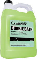 BUBBLE BATH Foaming Car Wash Shampoo 1 Gallon - Works with Foam Cannon, Foam Gun, Bucket Washes, Car Soap for Pressure Washer | For Car, Truck, Motorcycle, RV & More | Green Apple Scented