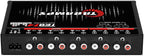 TEQ 7.4 Pro Car Audio Systems 7 Band Graphic Equalizer EQ Blue Lighting Advance Capability Input Channel Adjustment Main Volume Control Adjustable Subwoofer Volume with LPF