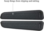 Front Row Door Side Storage Box Compatible with Volvo S60 2009-2017 2018 V60 2009-2017 2018 Armrest Phone Container Door Organizer Handle Pocket ABS Tray Insert Glove Pallet