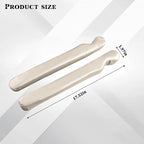 2PCS Car Seat Gap Filler, Soft Foam Leather No Drop Automotive Gap Stopper Between Seat and Console, Vehicle Seam Guard Gap Plug Crevice Catcher Blocker, Universal Fit (Beige)