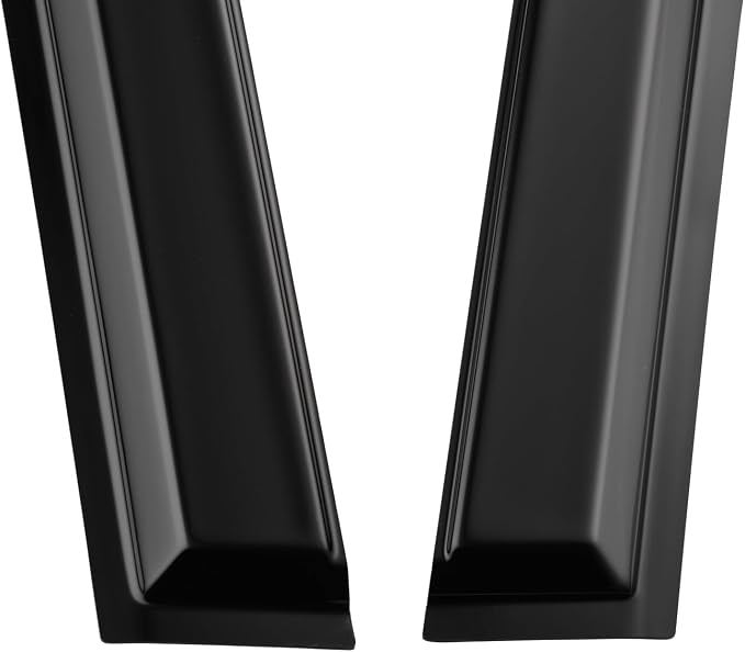 Tape-on Sun/Rain Guard Side Window Visor Deflectors Rain Guards for Mitsubishi Outlander 2022 2023 2024，Window deflectors