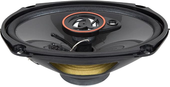 AS29 Loudspeakers 1 Pair of 6X9 500W Max 3-Way Speakers 4 Ohms Premium Quality Audio Door Speakers for Car or Truck Stereo Sound System