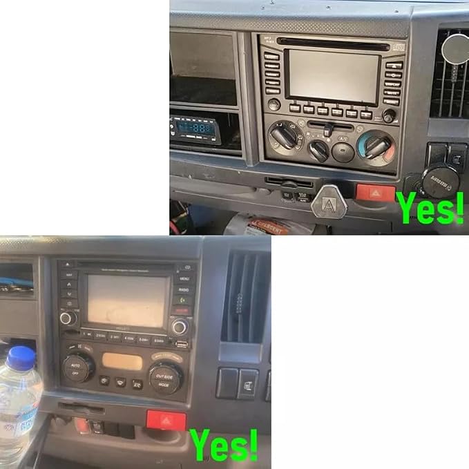 2+64GB Android 14 Car Stereo Radio for Isuzu N Series NNR/NPR/NPS/NQR Truck 2009-2020, 7 inch GPS Navigation Head Unit FM WiFi Bluetooth with Carplay Android Auto SWC