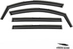 Voron Glass in-Channel Extra Durable Rain Guards for Subaru Ascent 2019-2026, Window Deflectors, Vent Window Visors, 4 Pieces - 201236