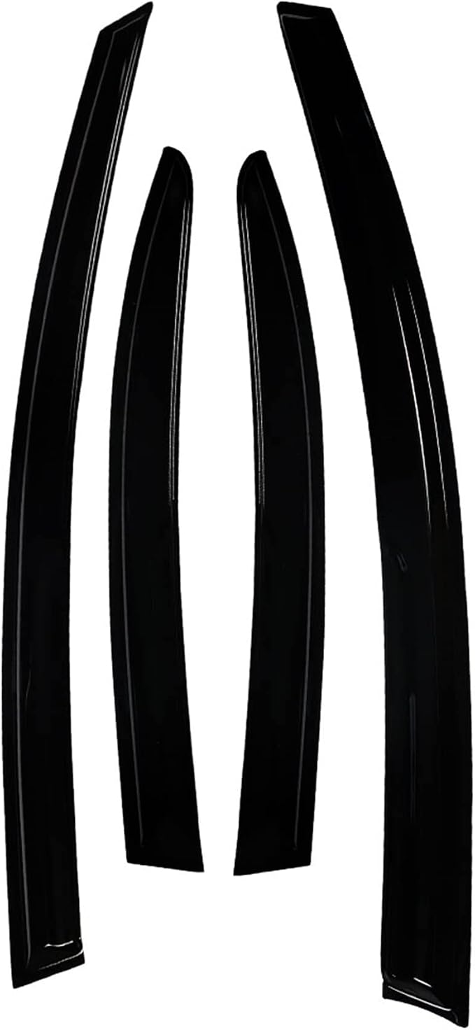 Window Visors Shade Sun Rain Wind Guards Deflectors Cover Acrylic Outside Replacement for Civic Sedan 2006-2011