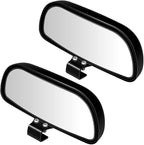 Large 5.7" Adjustable Mounted Blind Spot Mirror Fix with Screws to Prevent Falling, HD Glass Wide Angle Side Rearview Mirror Universal Vehicle Mounted Mirror (1)