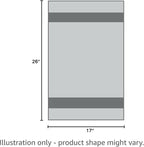 Premium Shammy Cloth for Car Drying - 26”x17” - Super Absorbent Chamois Towel for Car - Scratch-Free, Reusable & Soft
