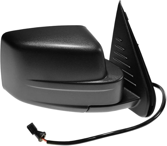 2 Piece Driver and Passenger Side Mirror Assembly Set Electric Adjustment Heated No Memory Textured Compatible with 2008-2012 Jeep Liberty CH1320287 CH1321287