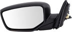 Driver & Passenger Side Power Mirror Set Paint to Match Manual Fold Compatible with 2013-2017 Honda Accord Coupe EX EX-L HO1320276 HO1321276