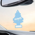 Cardboard Hanging Car, Home & Office Air Freshener, Summer Linen (Pack of 24)