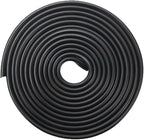 U Shape Car Door Moulding Protector Strip Edge Guard Trim Seal | 16ft 5M U Shape Auto Rubber Protect Stripping Anti-Scratch Anti-Collision Guards Black