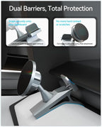 Phone Mount for Tesla Cybertruck The Ultimate Magnetic Phone Holder for Tesla Cybertruck Accessories | 360° Adjustable All-Metal Dash Mount with Strong Magnets Secure Clip-On Design Leaves No Residue