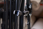 Mounts RoadVise Forklift Front Guard Phone Mount | Holds Phones 4" Wide | Fits Forklift Pillars and Front Guards | Adjustable 3.75" Shaft | Phone Holder fits iPhone, Samsung, and More