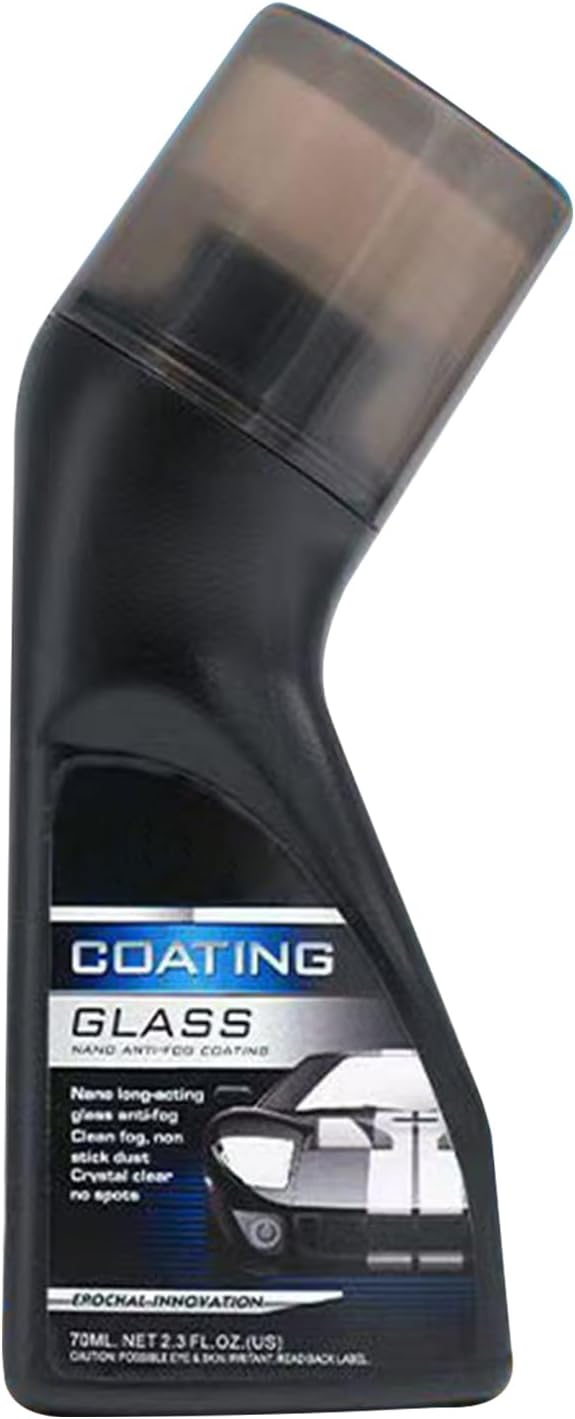 Car Glass Anti-Fog Agent - 90ml Auto Windshield Waterproof Defogging Agent, Highly Efficient Car Care Tool for RV, Small Cars, Sedan, Truck, SUV, Fog-Resistant Windshield for Clear Driving