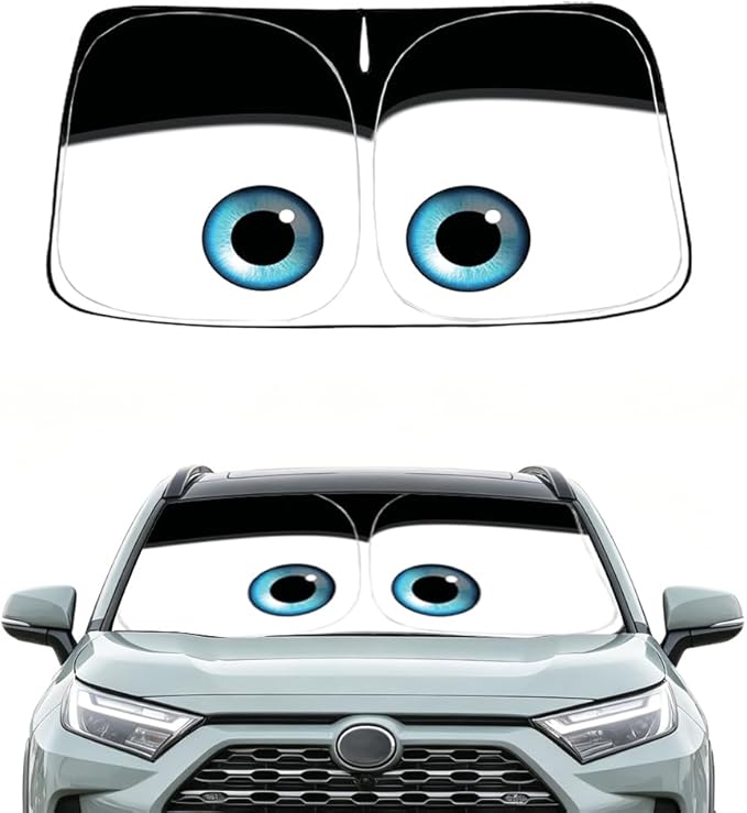 Windshield Sun Shade for Toyota RAV4 2019-2022 2023 2024 2025 2026 Accessories Car Shades Front Windshield Sunshades UV Heat Protector (Toyota RAV4)