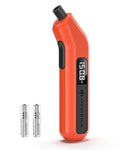 Tire Pressure Gauge Digital 200 PSI, Tire Gauges for Tire Pressure with AAA Batteries, Visual LED Display Tire Gauge with Backlight, Digital Tire Gauge for Car Truck Motorcycle (Orange)