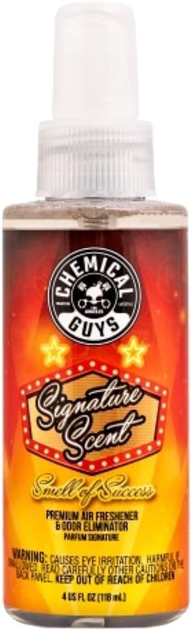 AIR_069_04 Signature Scent Premium Air Freshener and Odor Eliminator, Smell of Success (Great for Cars, Trucks, SUVs, RVs, Home, Office & More) 4 fl oz