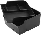 Center Console Organizer Tray Ford Bronco Tray Compatible For Ford Bronco 2021-2024 2/4 Doors (Not for Sport & 2025) Accessories, Center Armrest Storage Box Upper and Lower, 2PCS