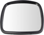 Driver & Passenger Side Mirror Set without Heat with Black Housing Compatible with 2002-2006 Freightliner M2 100 2002-2014 M2 106 2003-2014 M2 112
